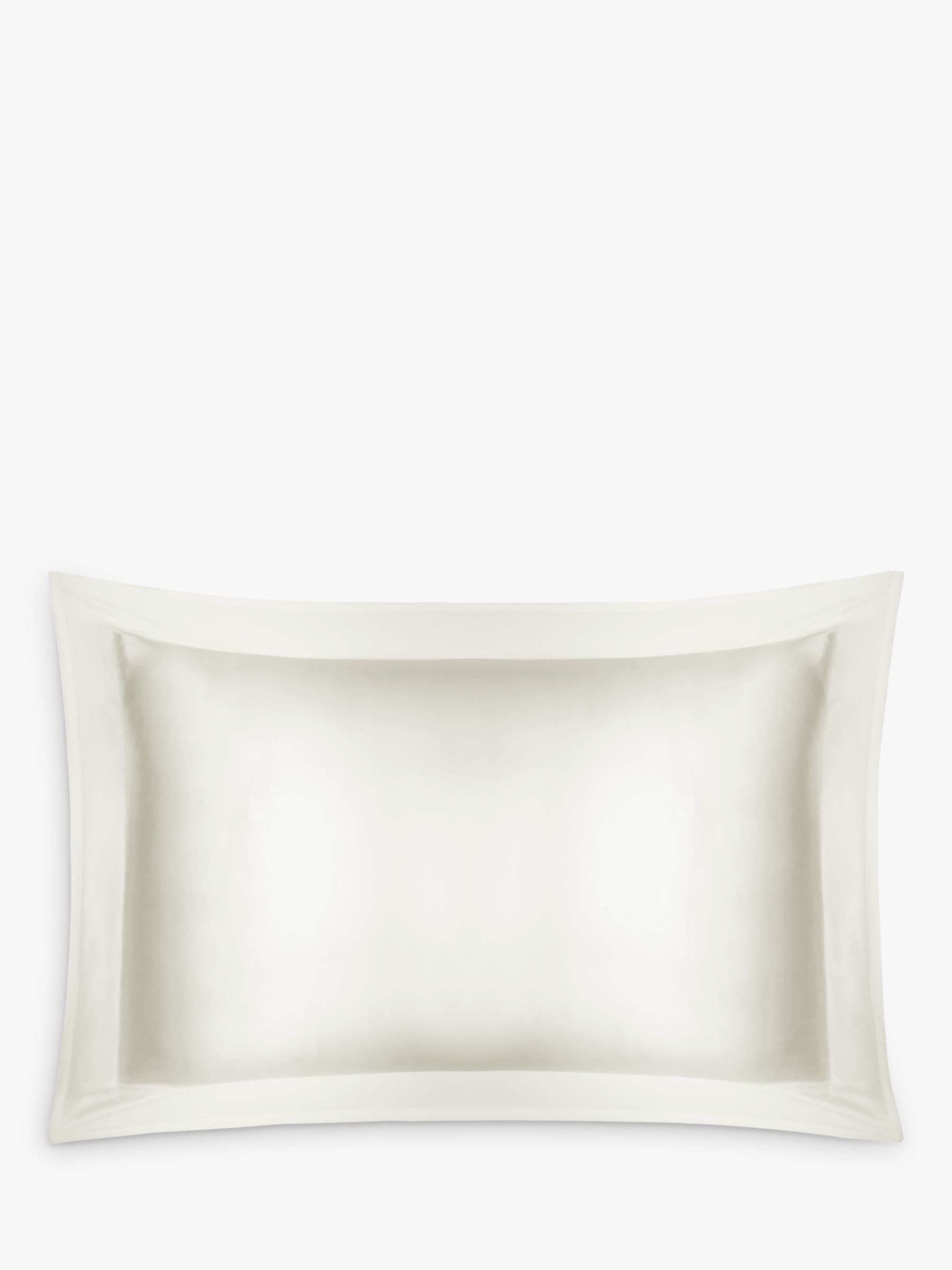 Silk Oxford Pillowcase, Ivory 120030