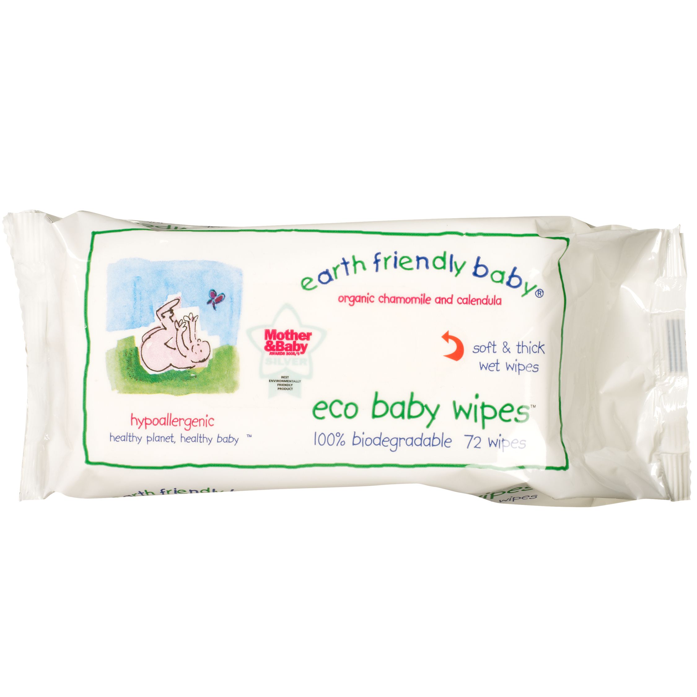 John Lewis Earth Friendly Baby Chamomile Baby Wipes 230510936