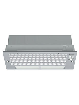 Neff D5625X0GB Built-in Canopy Cooker Hood, Silver