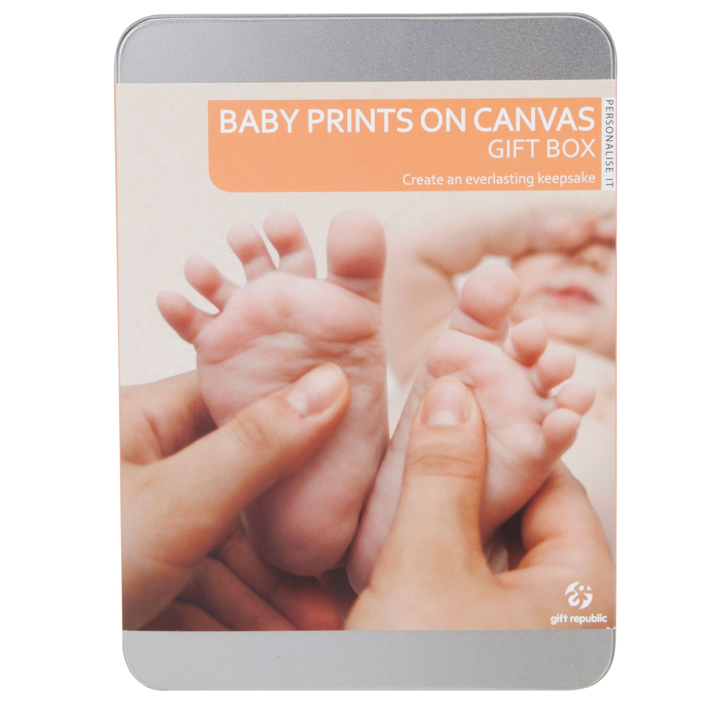 Gift Republic Baby Prints Canvas Gift Tin 230519022