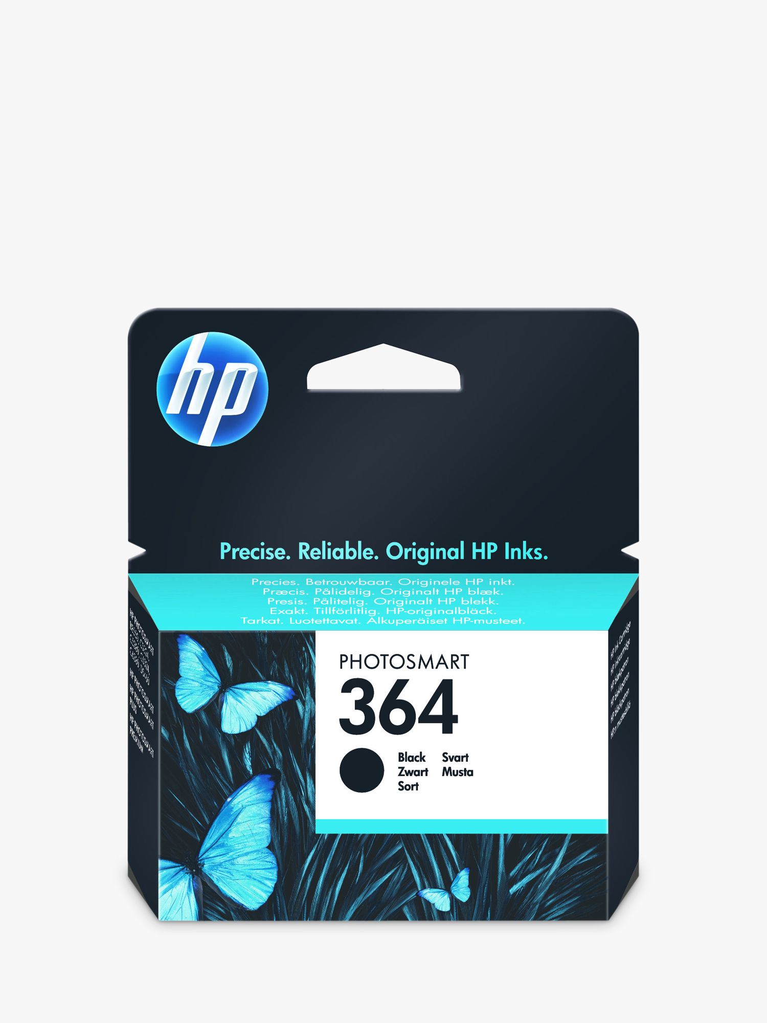 HP 364 Photosmart Ink Cartridge, Standard Black,
