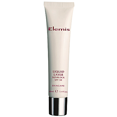 shop for Elemis Skincare Liquid Layer Sunblock SPF30 at Shopo