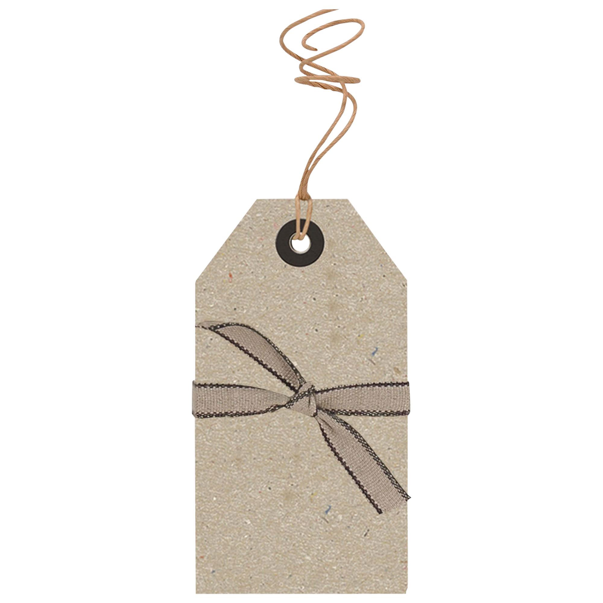East of India Natural Gift Tags, Set of 6