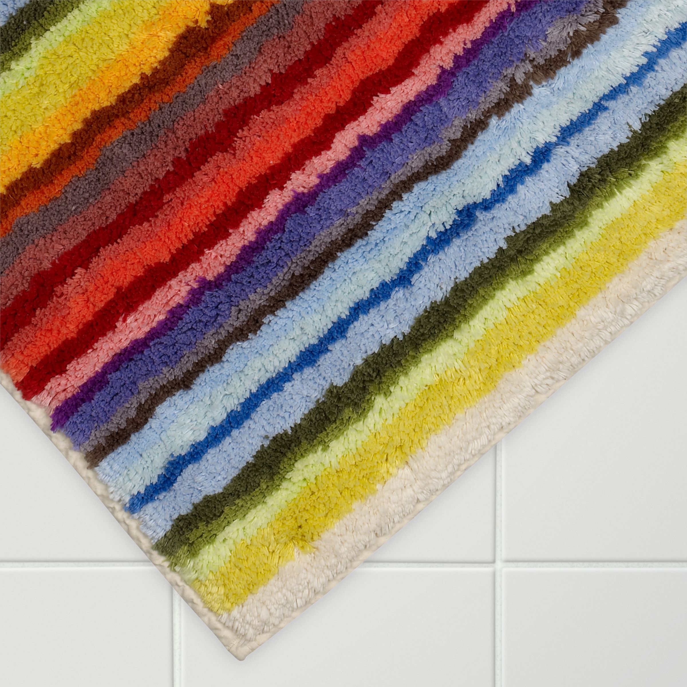 John Lewis Lollipop Bath Mat, Medium, Multi 109993