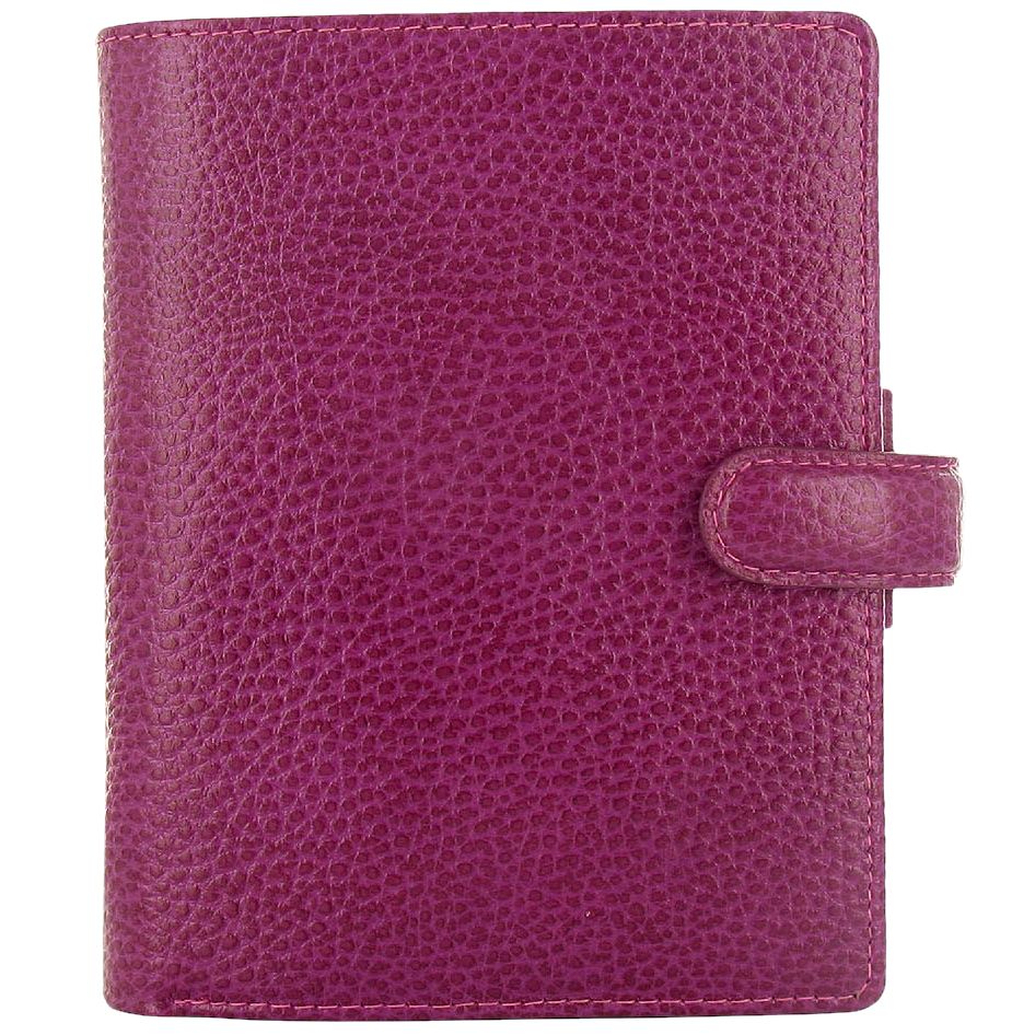 Filofax Leather Finsbury Pocket, Raspberry 169421