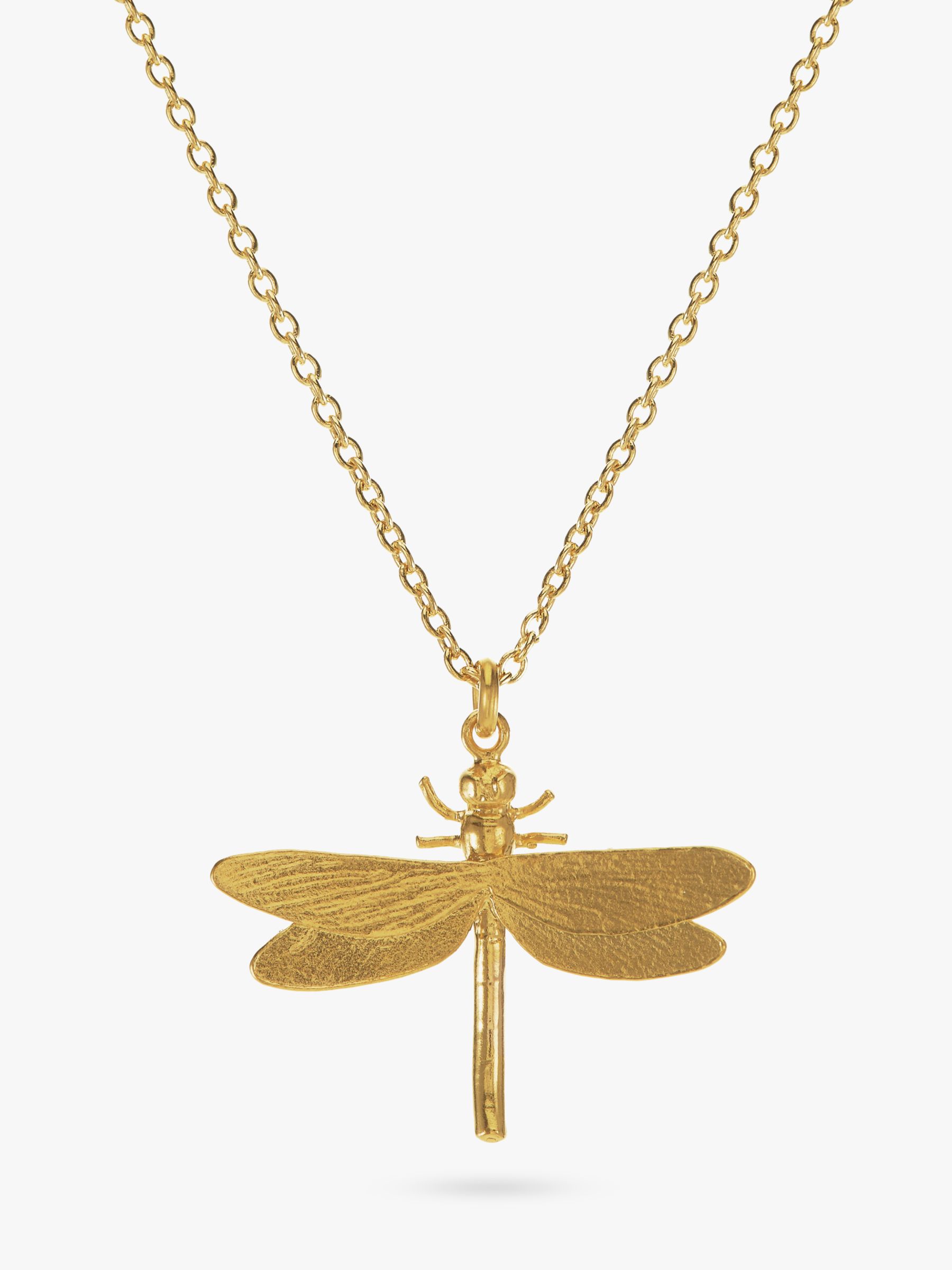 Dragonfly Necklace, Gold 230620694