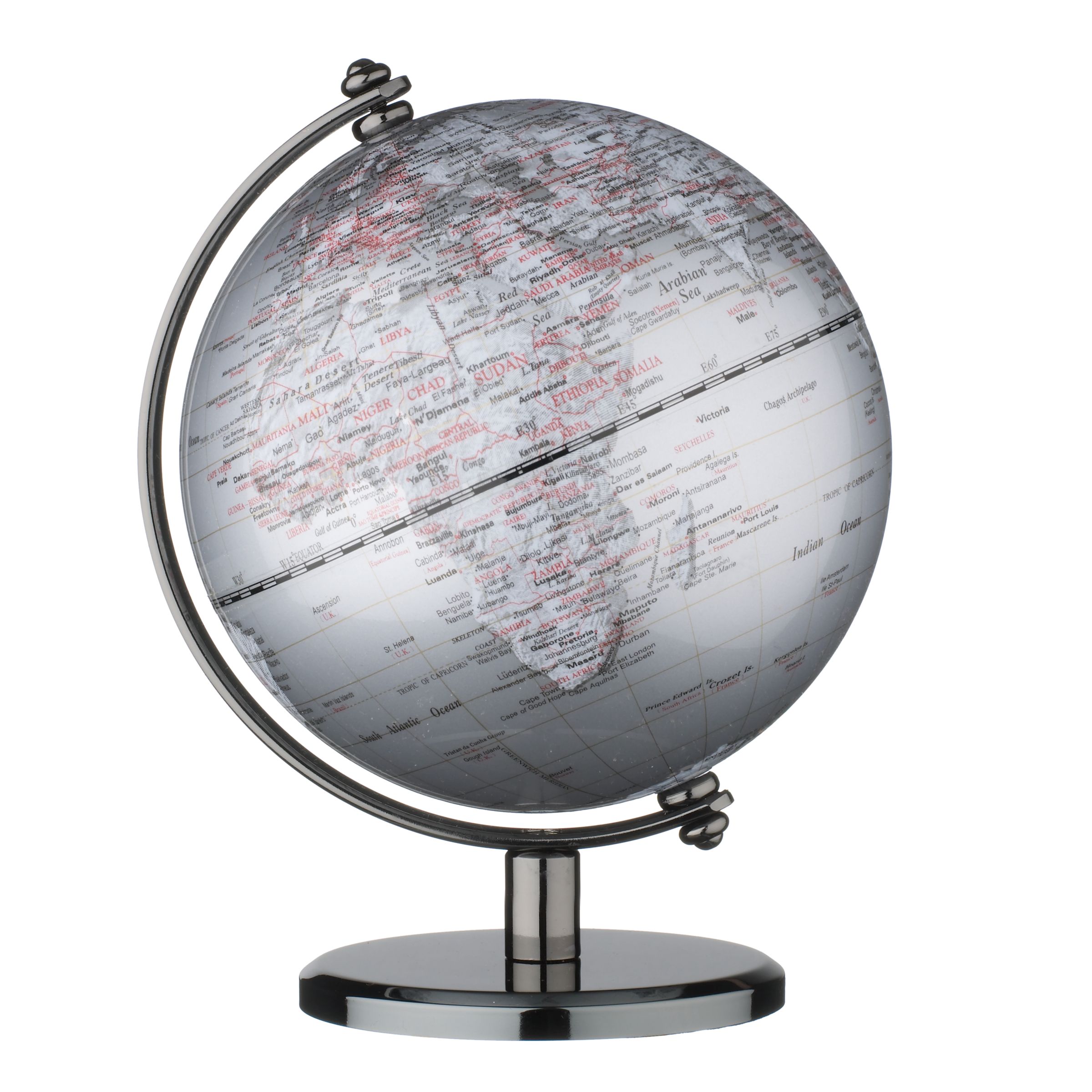 John Lewis Silver Globe, Dia. 13cm 163024