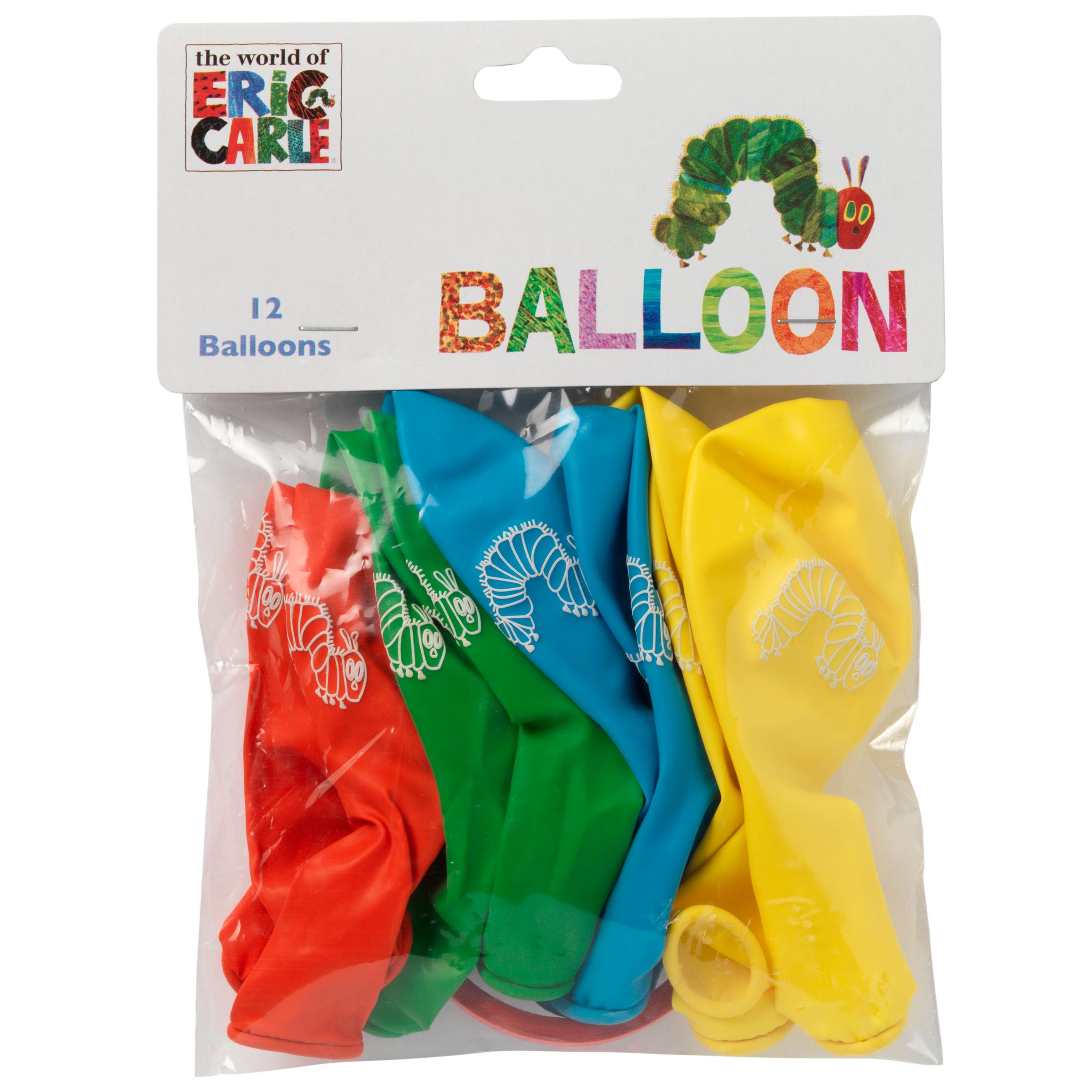 Hungry Caterpillar Balloons, Pack of 12 166798