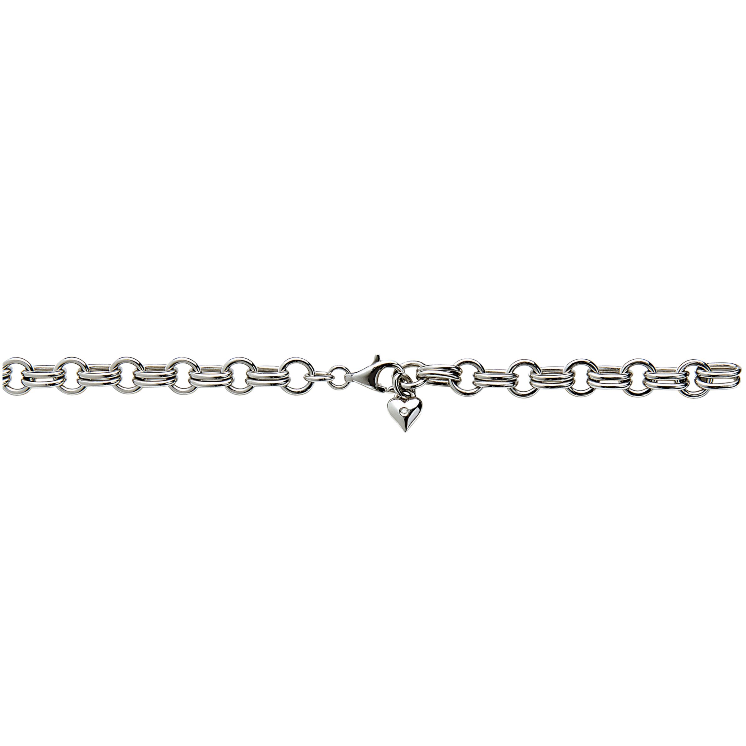 Hot Diamonds Double Link Charm Bracelet 230636681