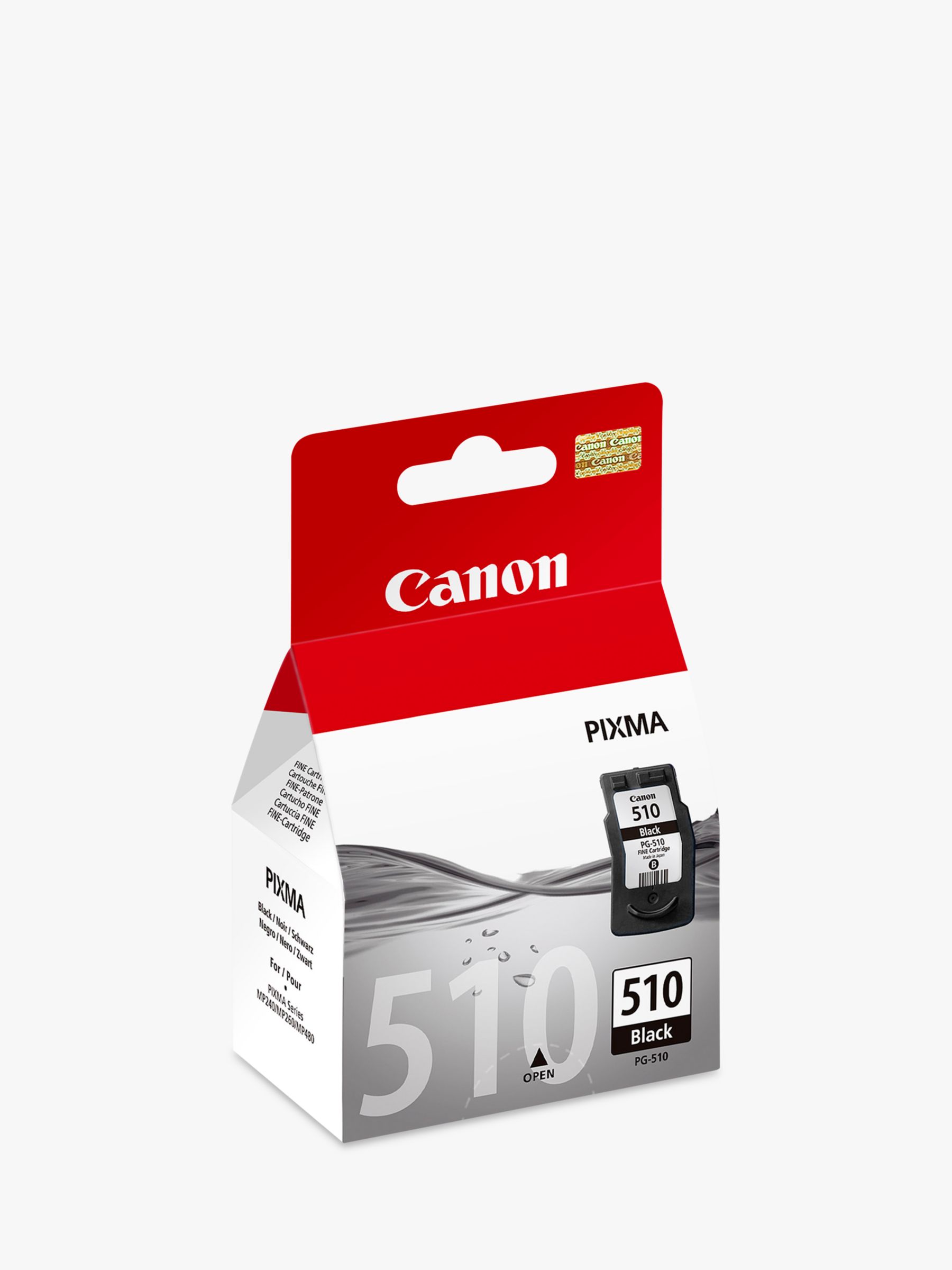 Canon Pixma Inkjet Cartridge, Black, PGI-510