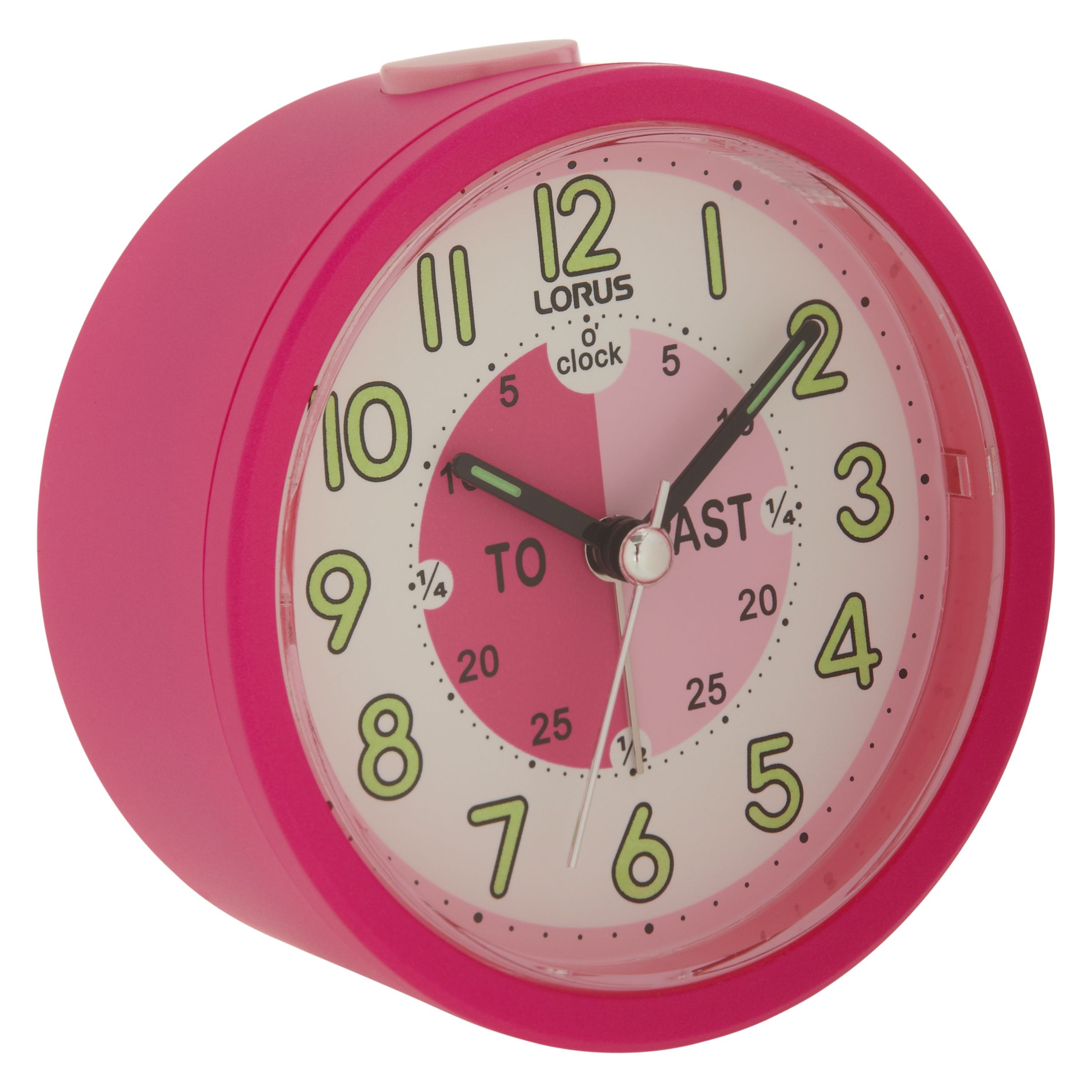 Tell the Time Clock, Pink 154765