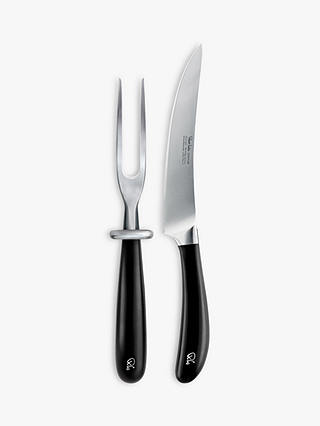 Robert Welch Signature Stainless Steel Carving Knife & Fork Set