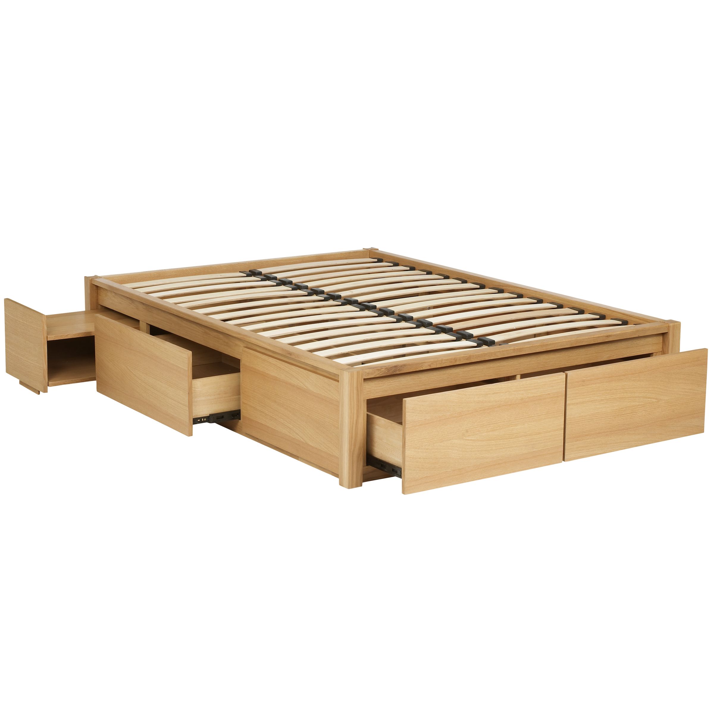 plans for platform bed with storage drawers | Woodworking Project 