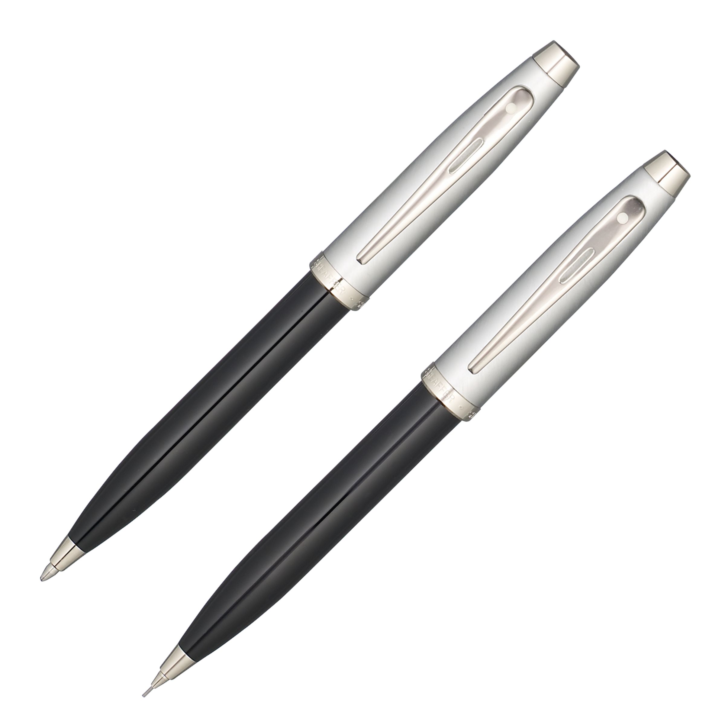 Sheaffer Pen Set, Brushed Chrome 168674