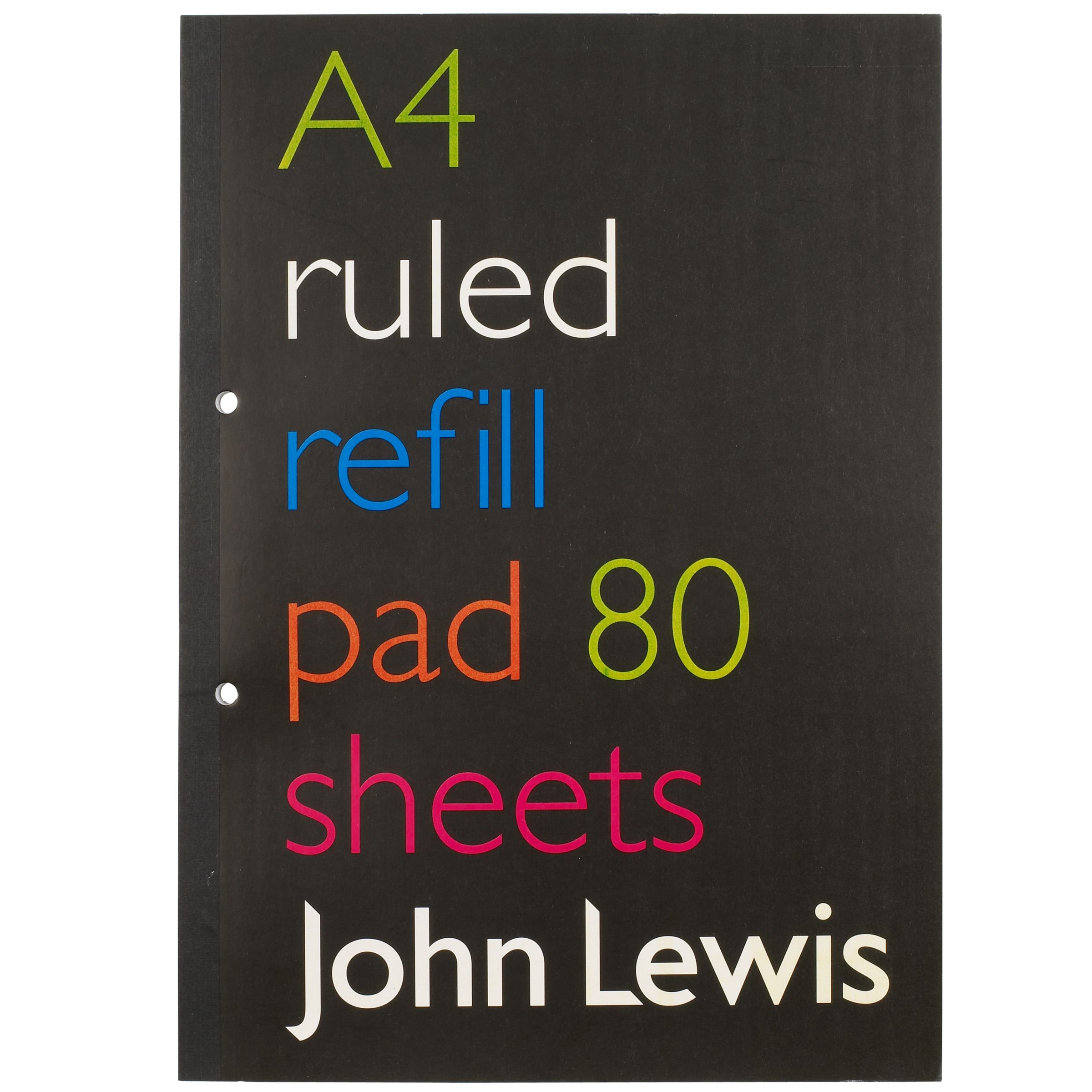 John Lewis Value A4 Refill Pad 166208