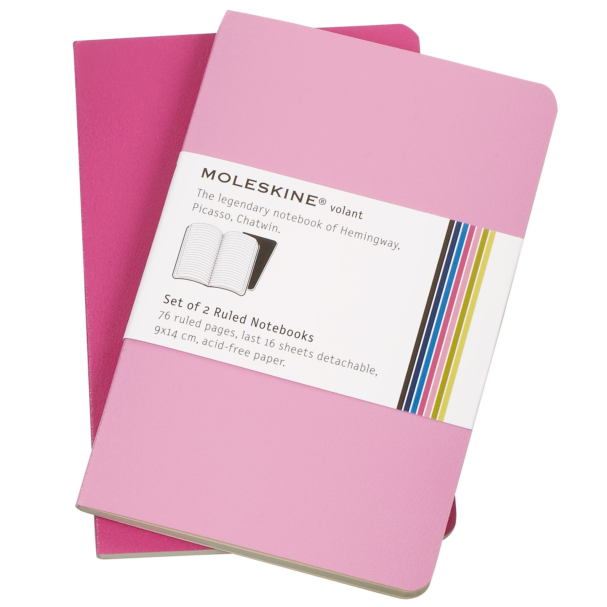 Ruled Volant Notebooks, Pack of 2,
