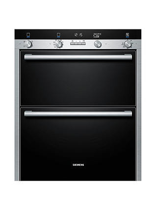 Siemens HB55NB550B Double Built-Under Electric Oven, Stainless Steel