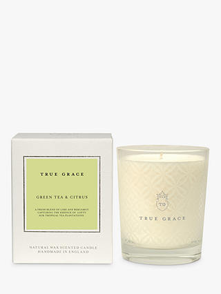 True Grace Village Green Tea and Citrus Scented Candle