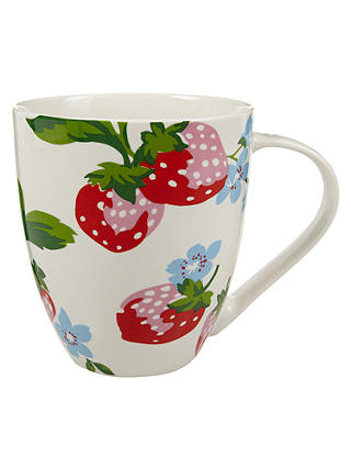 Cath Kidston Fine China Mug, Strawberry