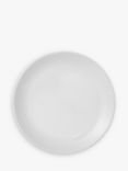 John Lewis Luna Fine China Dinner Plate, 27.5cm, Natural