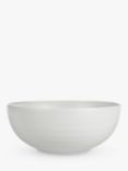 John Lewis Luna Fine China Cereal Bowl, Natural, 14.5cm