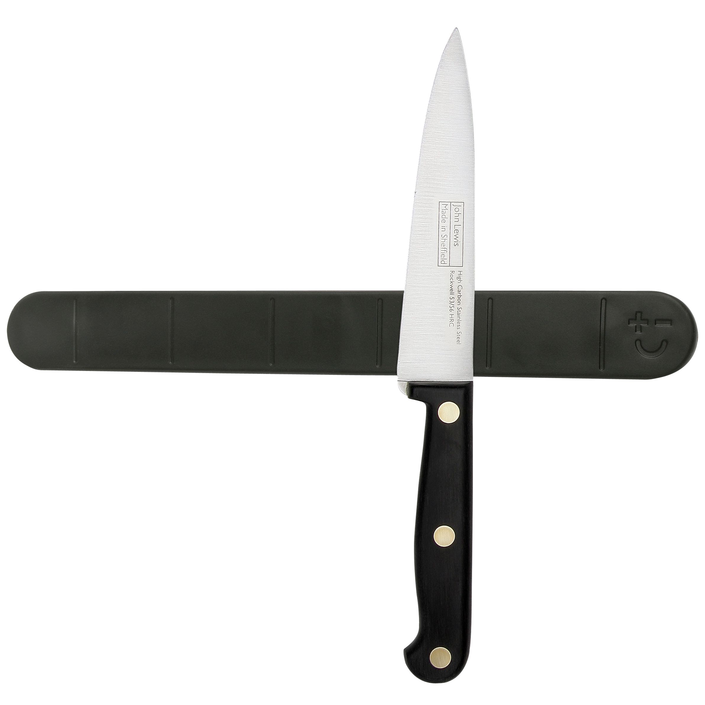 Bisbell Magmates Magnetic 5 Knife Rack, Black