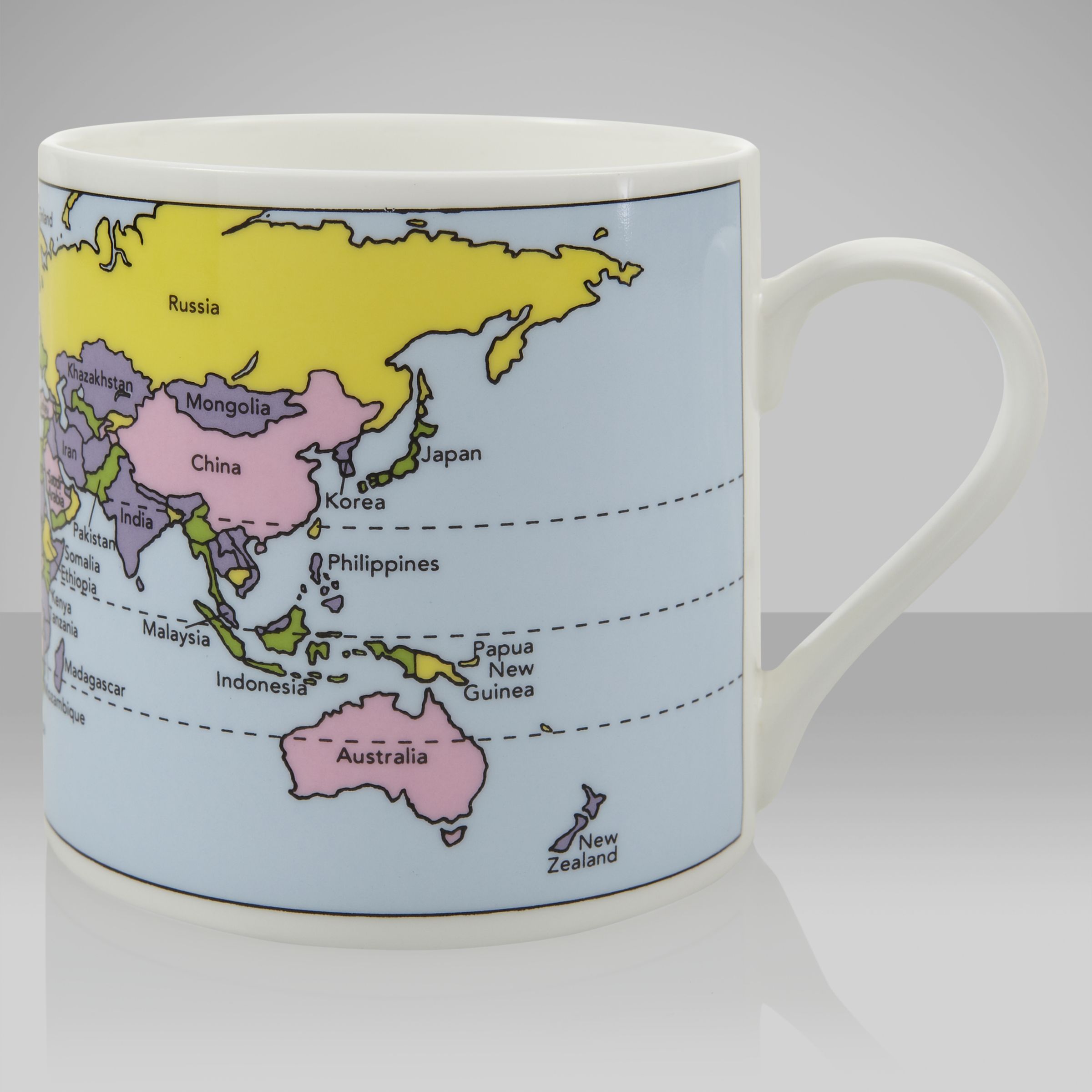 Mclaggan Smith World Map Mug 230843527