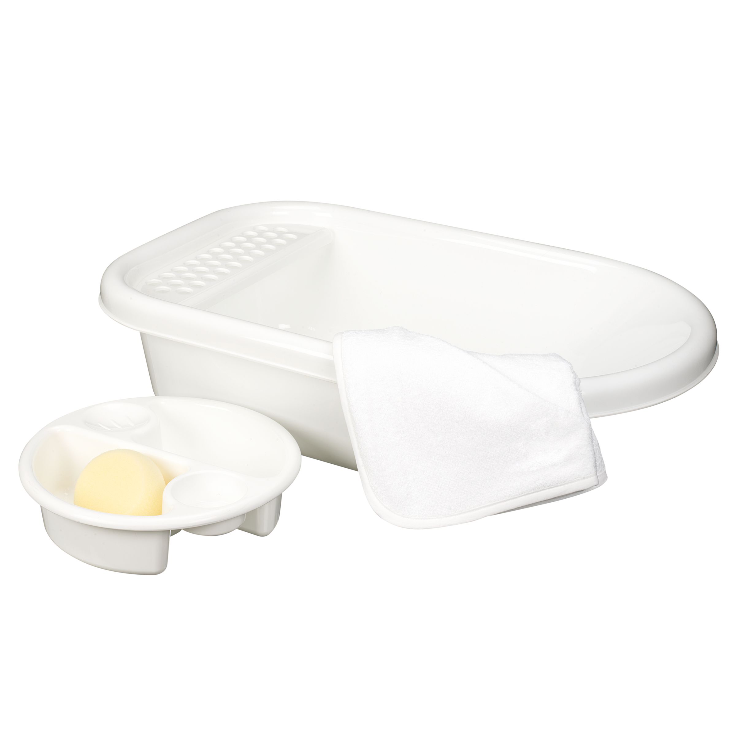 Value Baby Bath Set, White 230859302