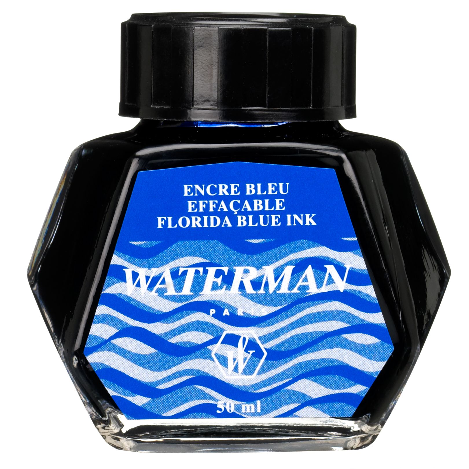 Waterman Bottled Ink, 50ml, Florida Blue 169851