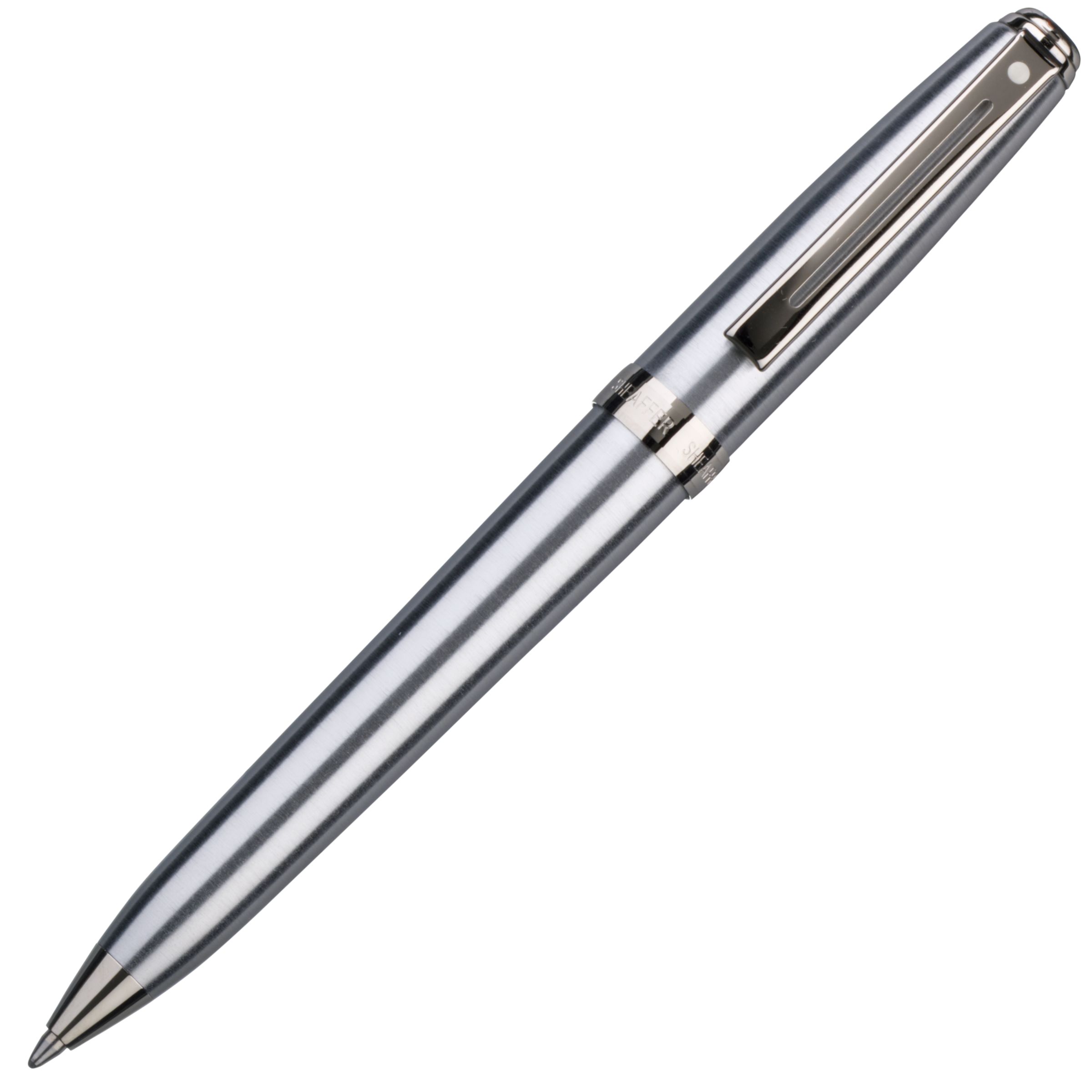 Sheaffer Prelude Ballpoint Pen, Chrome / Chrome