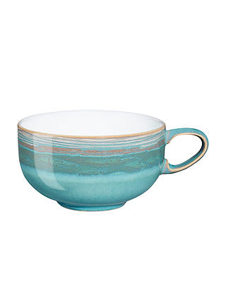 Denby Azure Coast Tea/Coffee Cup, Blue, 250ml