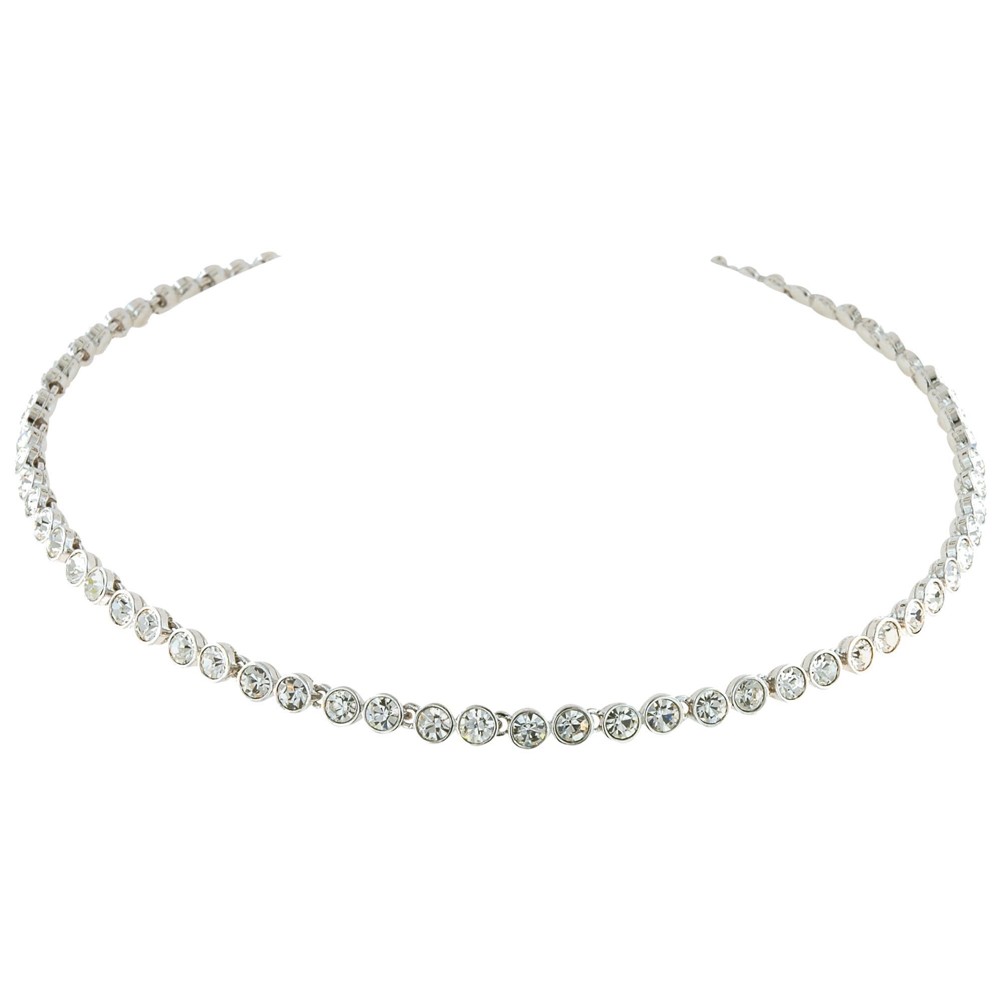 Classic Crystal Tennis Necklace