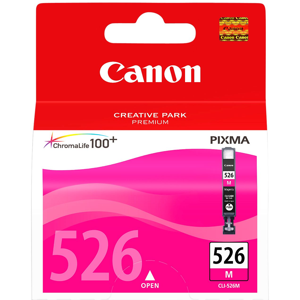 Canon Pixma Inkjet Cartridge, Magenta, CLI-526