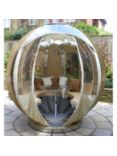 Ornate Garden Rotating Sphere 8-Seater Garden Pod