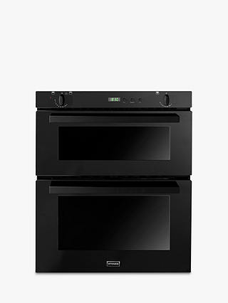 Stoves SGB700PS Double Built-Under Gas Oven, Black