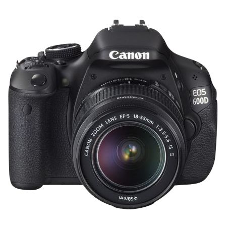 Buy Canon EOS 600D Digital SLR Camera with 18-55mm IS Lens, HD 1080p, 18MP, 3" LCD Screen Online at johnlewis.com