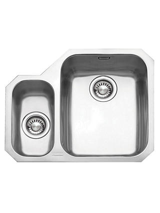 Franke Ariane ARX160 1.5 Right Hand Bowl Kitchen Sink, Brushed Steel