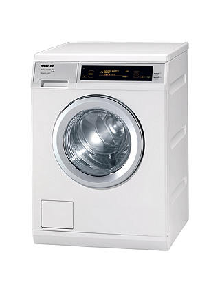 Miele W5000 Supertronic Freestanding Washing Machine, 8kg Load, A+++ Energy Rating, 1600rpm Spin, White