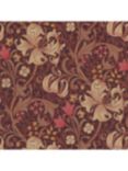 Morris & Co. Golden Lily Wallpaper, Fig / Burnt Orange, 210402