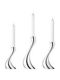 Georg Jensen Cobra Candlestick, Set of 3