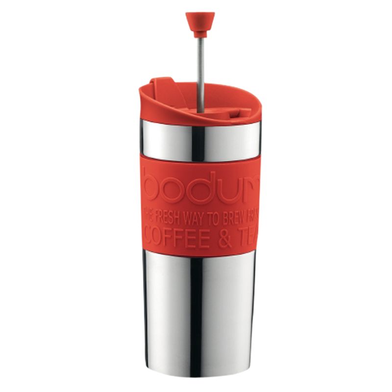 Bodum Travel Press Coffee Mug, Lime