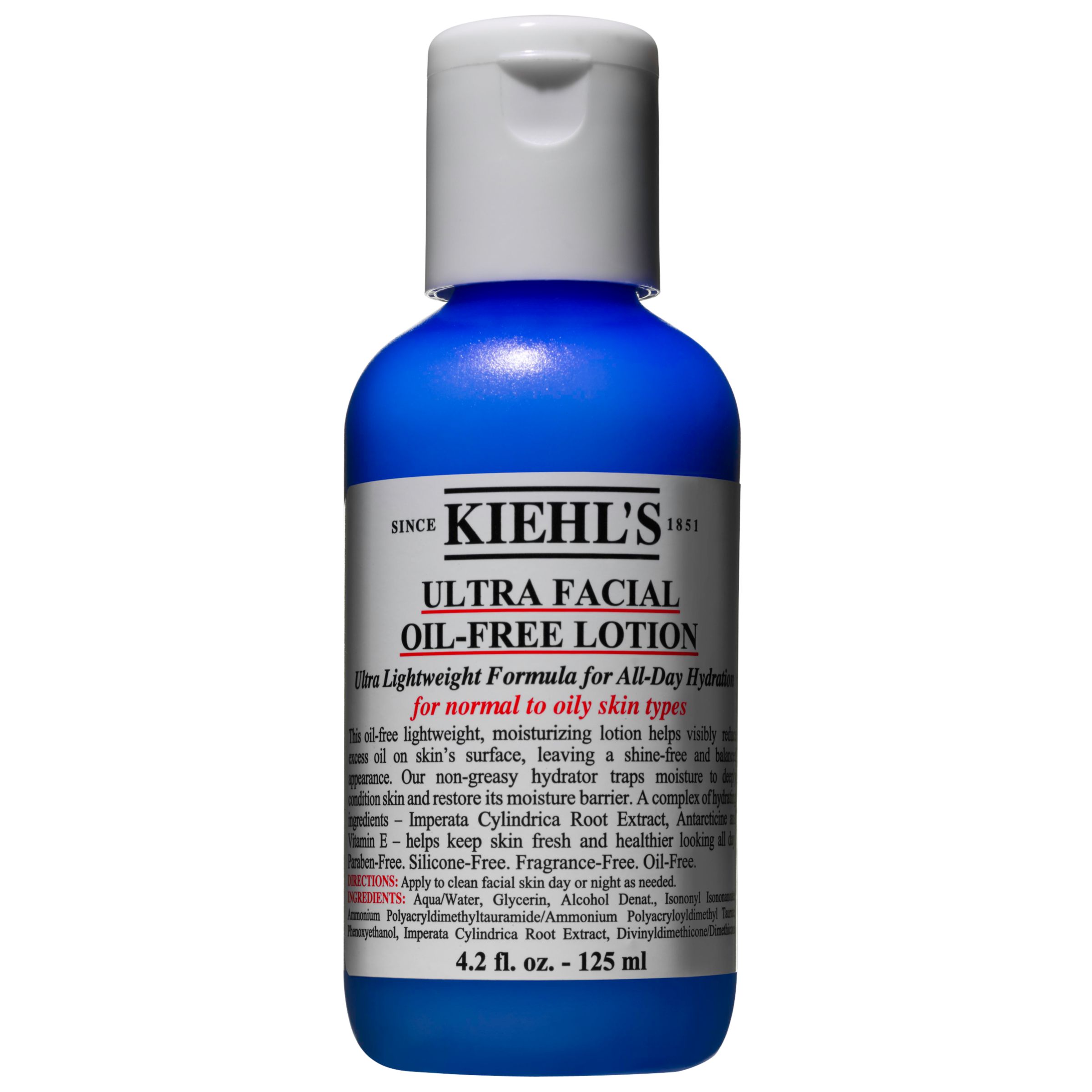 Kiehl's Ultra Facial Oil-Free Lotion, 125ml John Lewis Partners