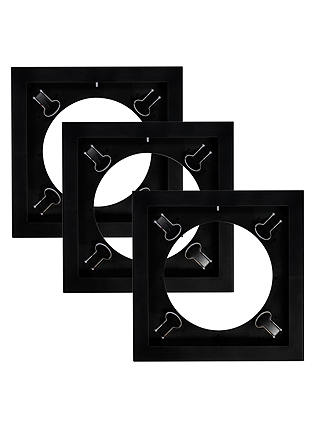 Art Vinyl Play & Display Frames, Black, Set of 3