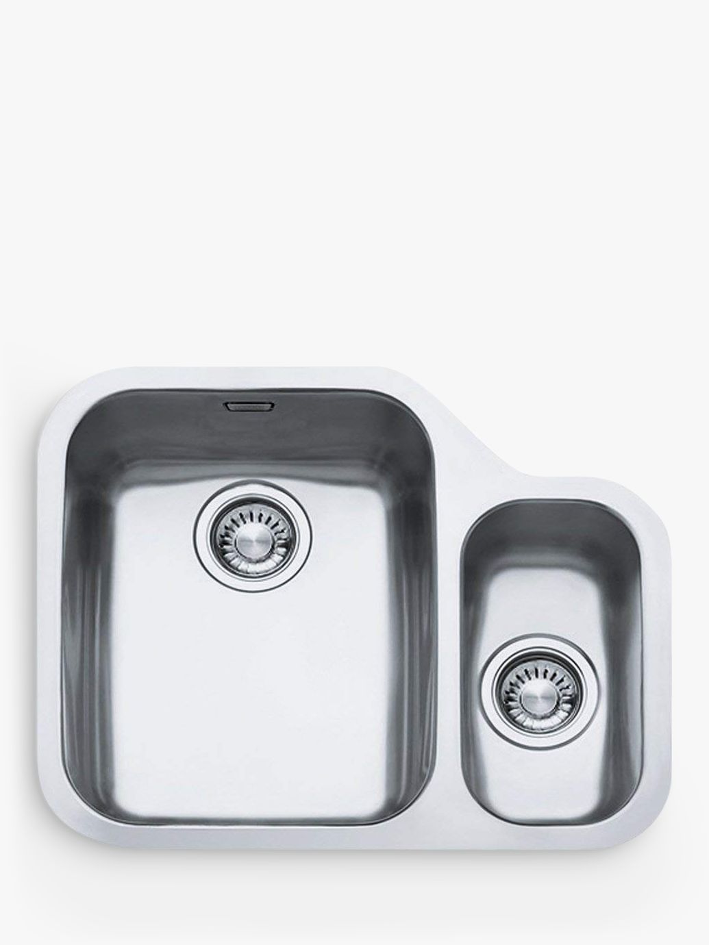 Franke Ariane ARX160 1.5 Kitchen Sink and Plumbing Kit, Left Hand Bowl, Brushed Steel
