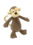 Jellycat Bashful Monkey Soft Toy, Brown