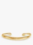Dower & Hall Nomad 18ct Gold Vermeil Curved Torc Bangle