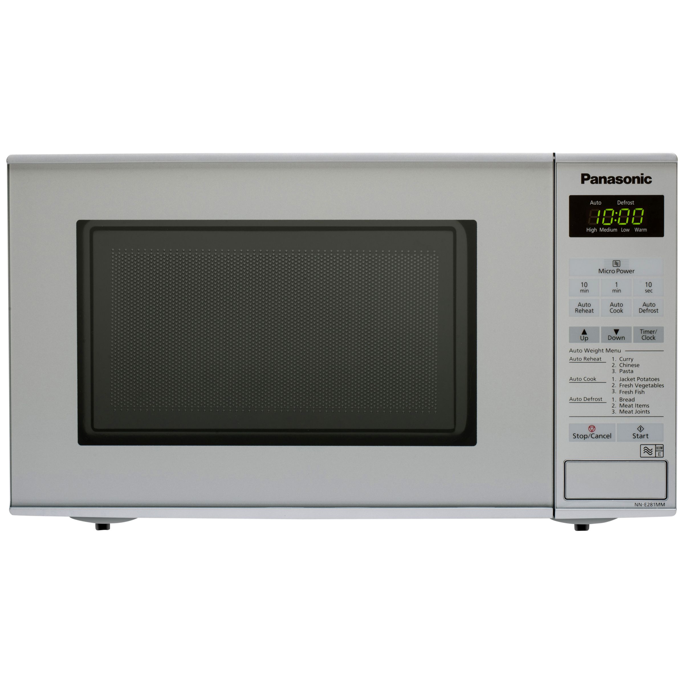 Panasonic NN-E281MMBPQ Microwave Oven, Silver