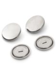 Prym Metal Cover Buttons, 29mm, Pack of 3