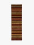 John Lewis Multi Stripe Runner Rug, Harvest, L240 x W70cm