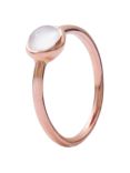 London Road 9ct Rose Gold Pimlico Bubble Stacking Ring